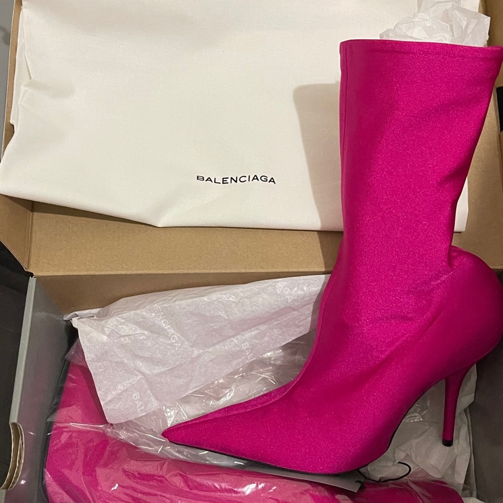 Balenciaga knife boot